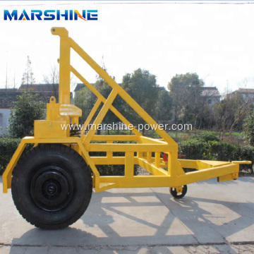 Heavy Duty Suspension Cable Drum Reel Carrier Trailer